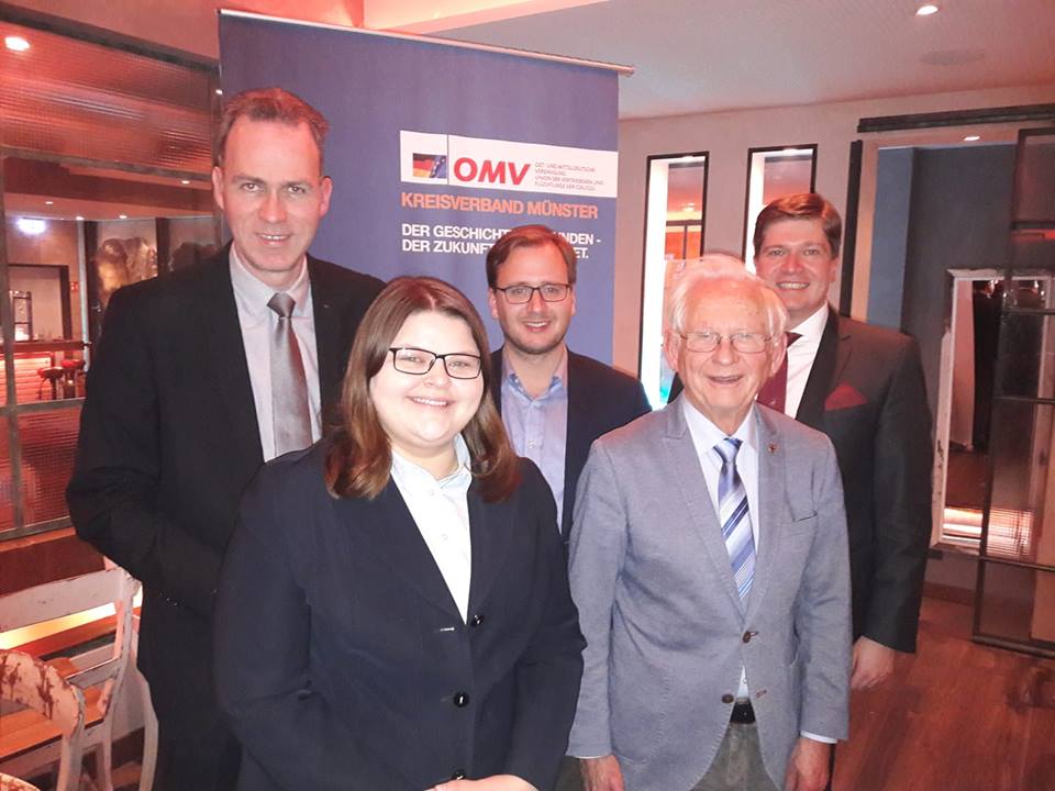 Stefan Leschniok, Marija Ruzhitskaya, Dietrich Aden, Dieter Zank, Christoph Sluka (von links nach rechts)